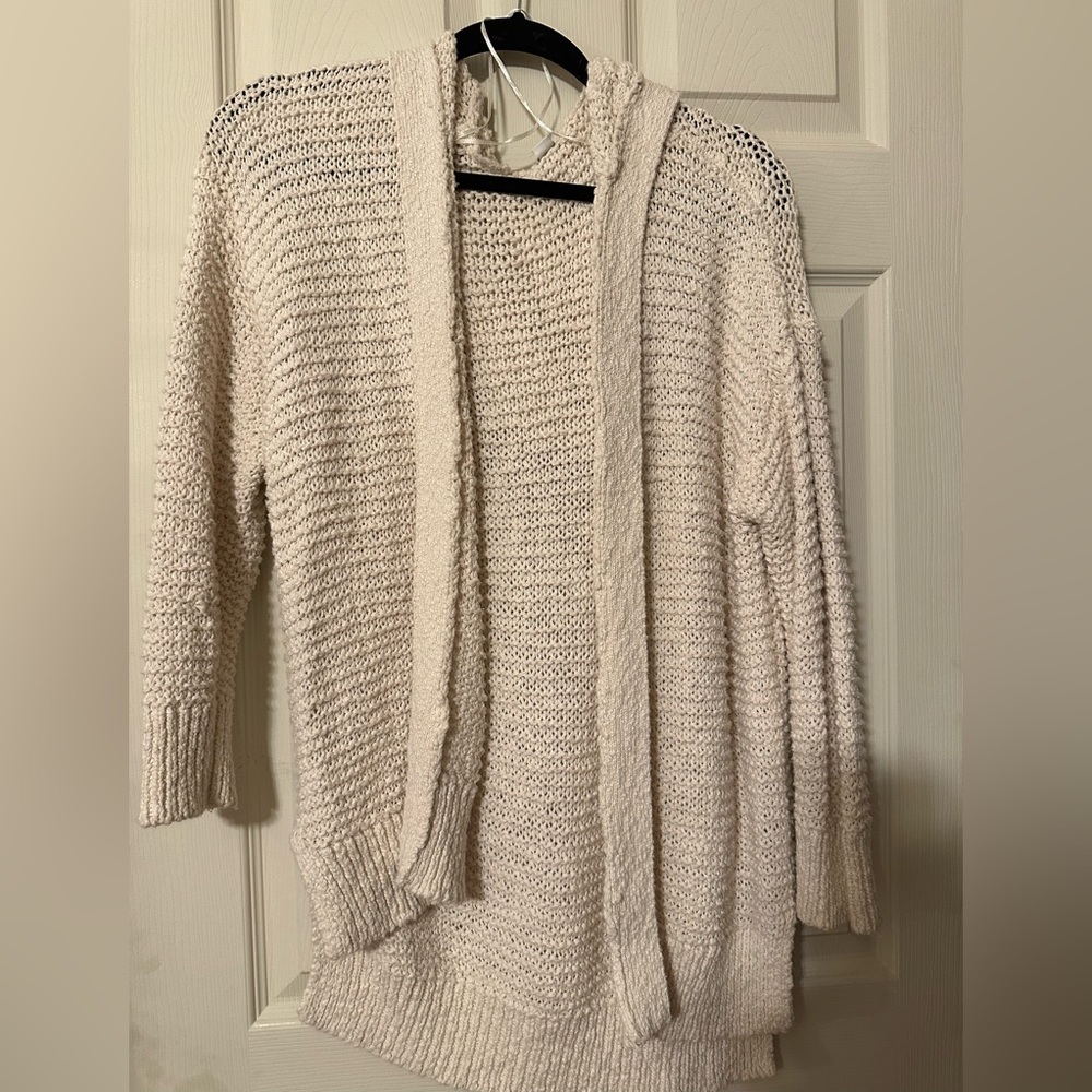 Oversized Cardigan with Hood